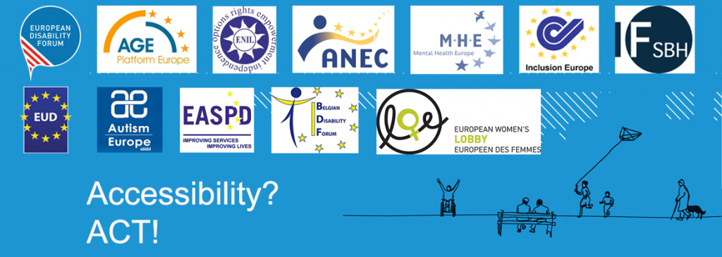 Banner with all participating organisations